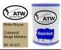 Preview: Rolls-Royce, Cotswold Beige Metallic, 95.10.431: 500ml Lackdose, von ATW Autoteile West.